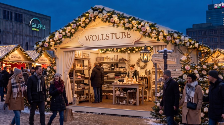Stand „Wollstube